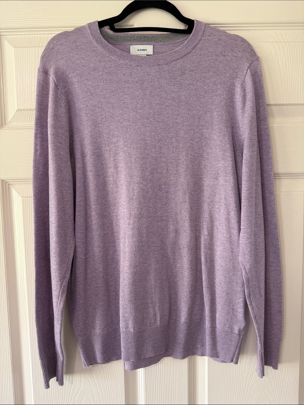 Old Navy Men's Lavender Crewneck Sweater